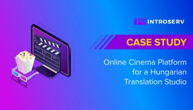 Fallstudie: Online-Kino-Plattform für ein ungarisches Übersetzungsbüro