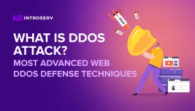 Was ist ein verteilter Denial-of-Service-Angriff (DDoS) und welche Gefahr stellt er für den Server dar?