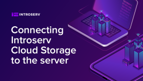 Verbindung von Introserv Cloud Storage mit dem Server