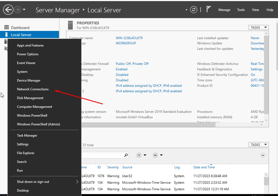 VLAN auf Windows Server einrichten