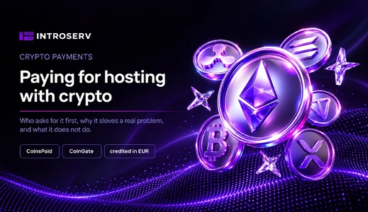 Hosting mit Kryptowährung bezahlen: Wann es praktischer ist als Karte oder Banküberweisung