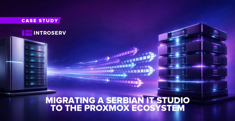Migración de un estudio informático serbio al ecosistema Proxmox