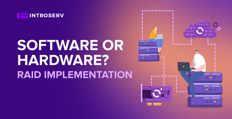 ¿Implementación RAID por software o hardware?