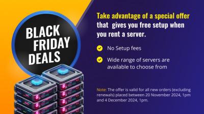  Las ofertas del Black Friday están disponibles para TODOS los clientes de INTROSERV