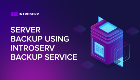 Copia de seguridad del servidor mediante el servicio INTROSERV Backup