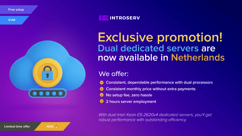 ¡Servidores dedicados con doble procesador a la venta en los Países Bajos!