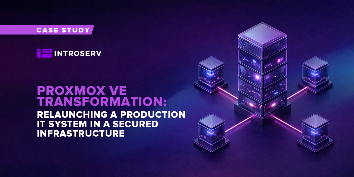 Transformación de Proxmox VE: Relanzamiento de un sistema informático de producción en una infraestructura segura