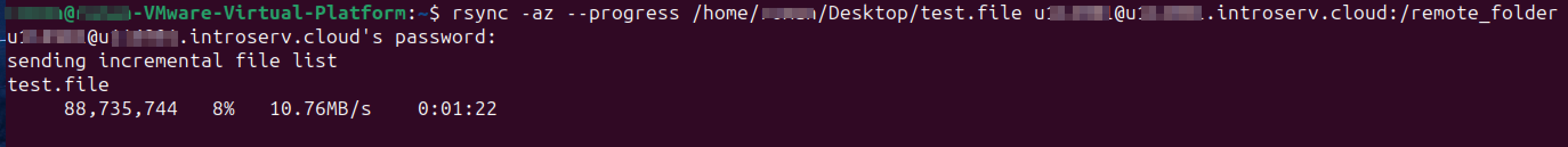 Copia y copia de seguridad de archivos y carpetas mediante la utilidad Rsync