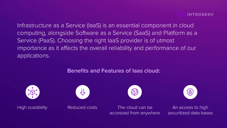 Infrastructure-as-a-Service (LaaS) is an essential component of cloud computing.