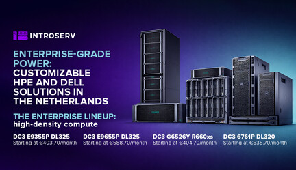 Potencia de nivel empresarial: soluciones personalizables de HPE y Dell en los Países Bajos