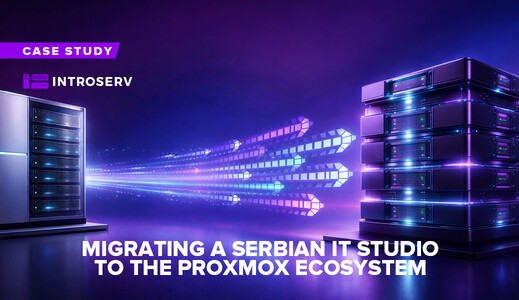 Migración de un estudio informático serbio al ecosistema Proxmox