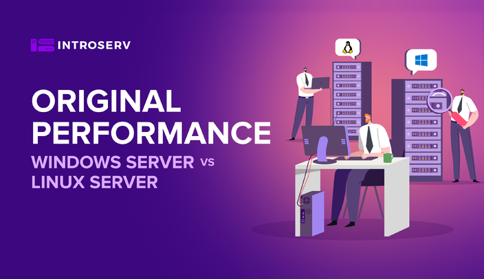 Servidor Linux frente a Windows Server: Rendimiento original