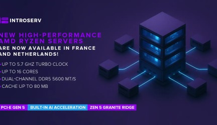 Novi AMD Ryzen poslužitelji visokih performansi sada su dostupni u Francuskoj i Nizozemskoj!