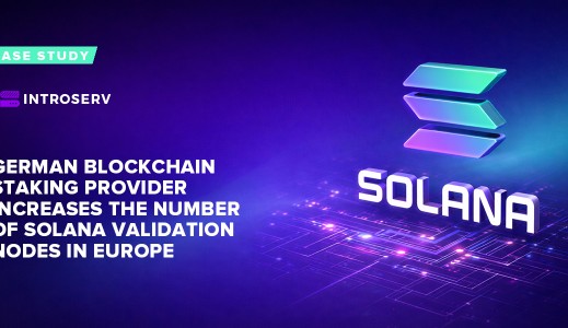 A German blockchain stake provider expands its presence in Europe with the addition of Solana validation nodes