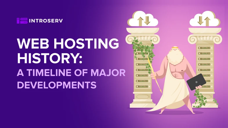 Povijest web hostinga