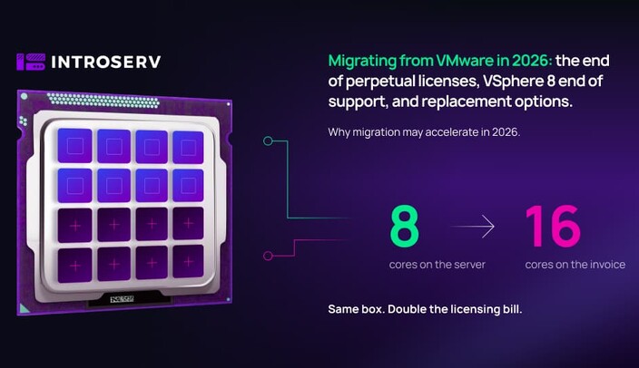 Migrare da VMware nel 2026: la fine delle licenze perpetue, il fine supporto di vSphere 8 e le opzioni di sostituzione