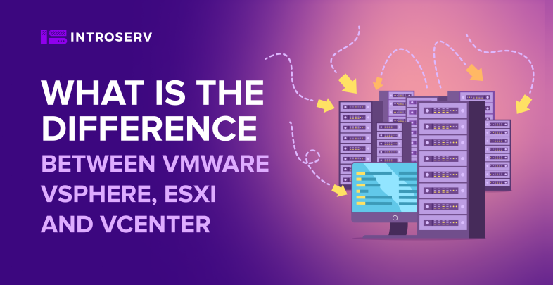 Qual è la differenza tra VMware vSphere, ESXi e vCenter?