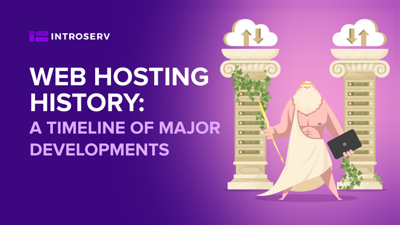 Storia dell'hosting web