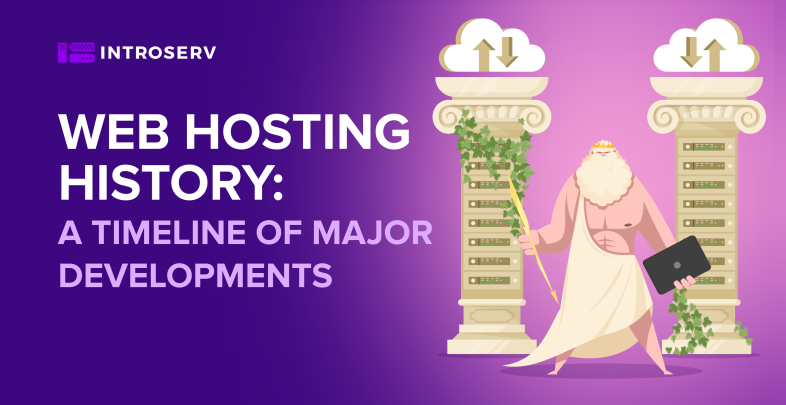 Storia dell'hosting web