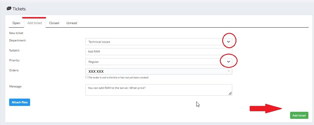 Caratteristiche del conto personale