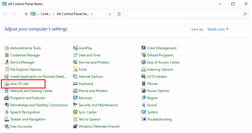 Aggiunta di IP-KVM all'elenco delle risorse supportate da java