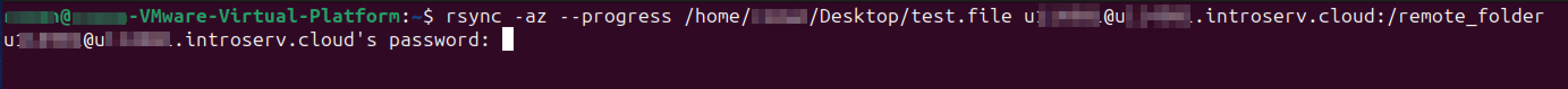 Copiare e fare il backup di file e cartelle utilizzando l'utilità Rsync