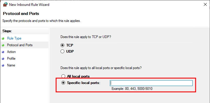 Cambiare la porta RDP di Windows Server