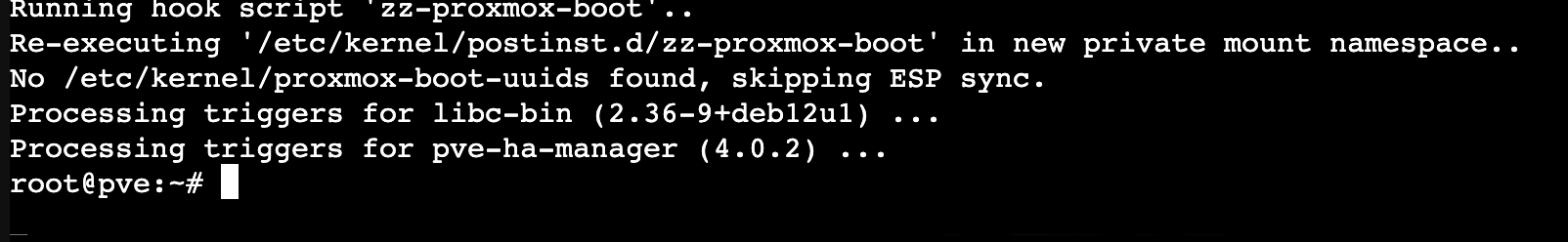 Aggiornamento di ProxmoxVE 7 a ProxmoxVE 8