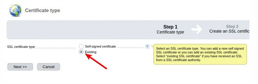 ISPmanager: come aggiungere un certificato SSL