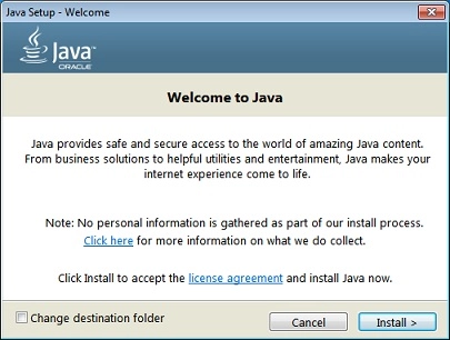 Installazione di Java per lavorare con IP-KVM (file jnlp)