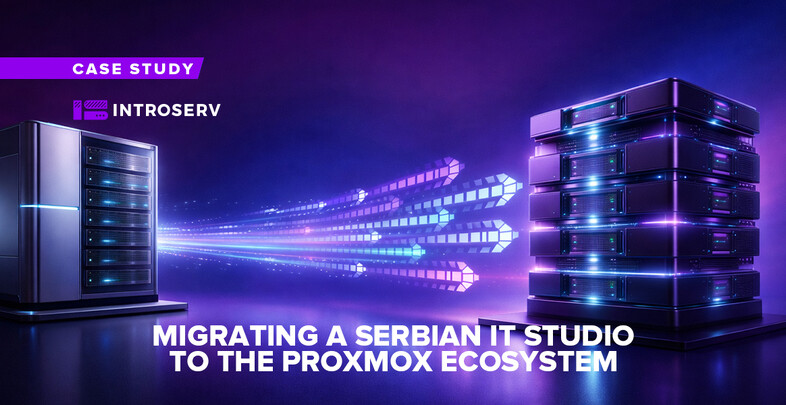 Migrazione di uno studio informatico serbo all'ecosistema Proxmox
