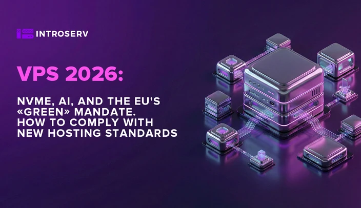VPS 2026: NVMe, IA e il mandato “verde” dell’UE. Nuovi standard di hosting