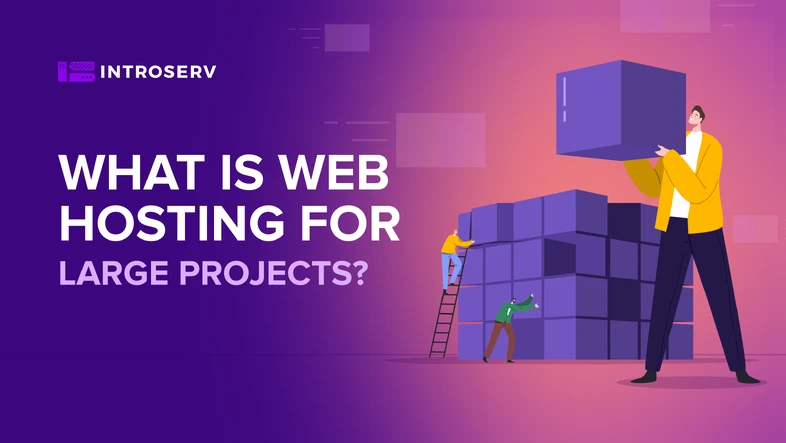 Che cos'è l'hosting web per i grandi progetti?