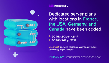 New Line of Server Plans DC4HG. Part 3