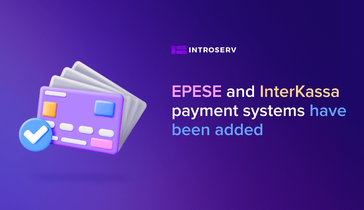 EPESE and InterKassa payment systems have been added