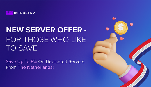 Save big with a new Server Offer