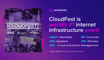 INTROSERV is pleased to participate in CloudFest, the world's premier cloud computing event