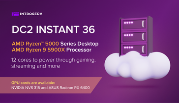 New Server Plan DC2 INSTANT 36 is now Available
