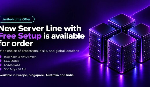 Limited-time Offer: Get Powerful Dedicated Servers with No Setup Fee
