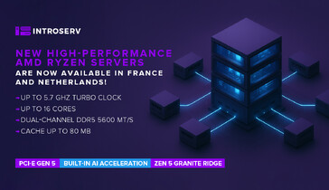 Nowe wysokowydajne serwery AMD Ryzen są już dostępne we Francji i Holandii!