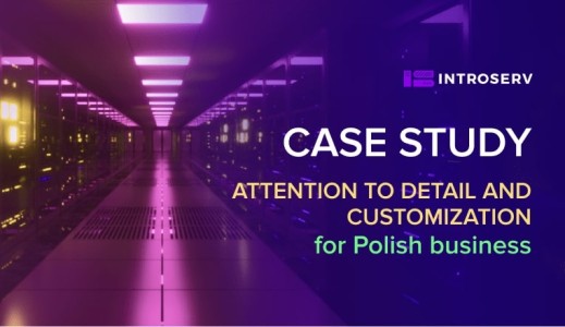 INTROSERV создал надежную серверную систему для заказчика из Польши