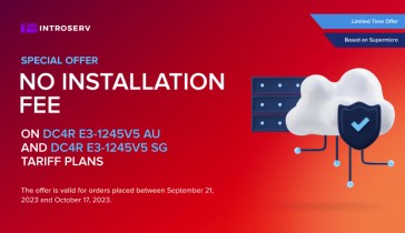 Новая Акция! Серверы с БЕСПЛАТНОЙ установкой!