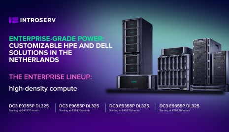 Enterprise-grade power: customizable HPE and Dell solutions in the Netherlands