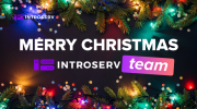 Команда INTROSERV поздравляет всех вас с зимними праздниками!