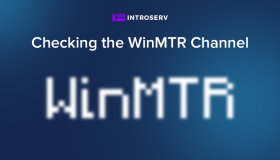 Проверка канала WinMTR