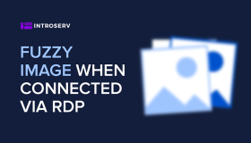 Нечеткое изображение при подключении через RDP