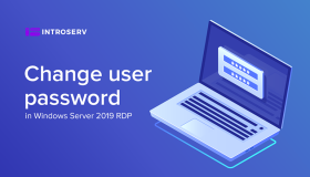 Изменение пароля пользователя в Windows Server 2019 RDP