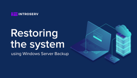 Восстановление системы с помощью Windows Server Backup