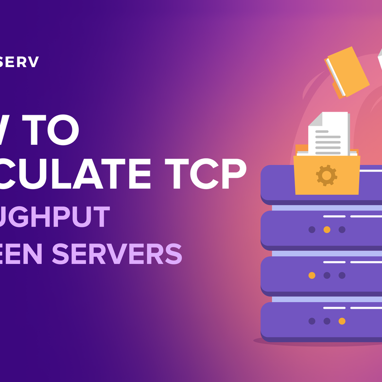 Как оценить пропускную способность TCP между серверами