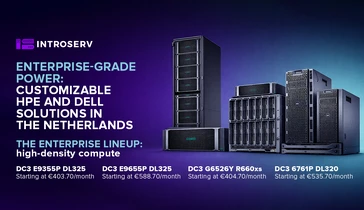 Мощность корпоративного класса: настраиваемые решения HPE и Dell в Нидерландах